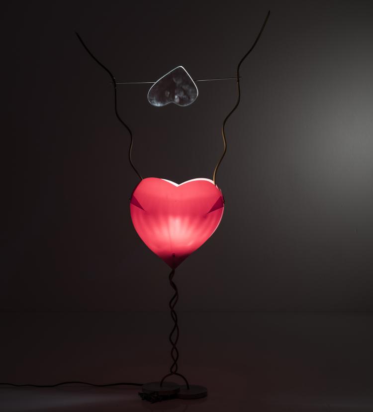 Bild 3 zu Objekt, 'One from the Heart' table light, 1989, Ingo Maurer, Design M, Maurer Ingo, M&uuml;nchen, 137B 583