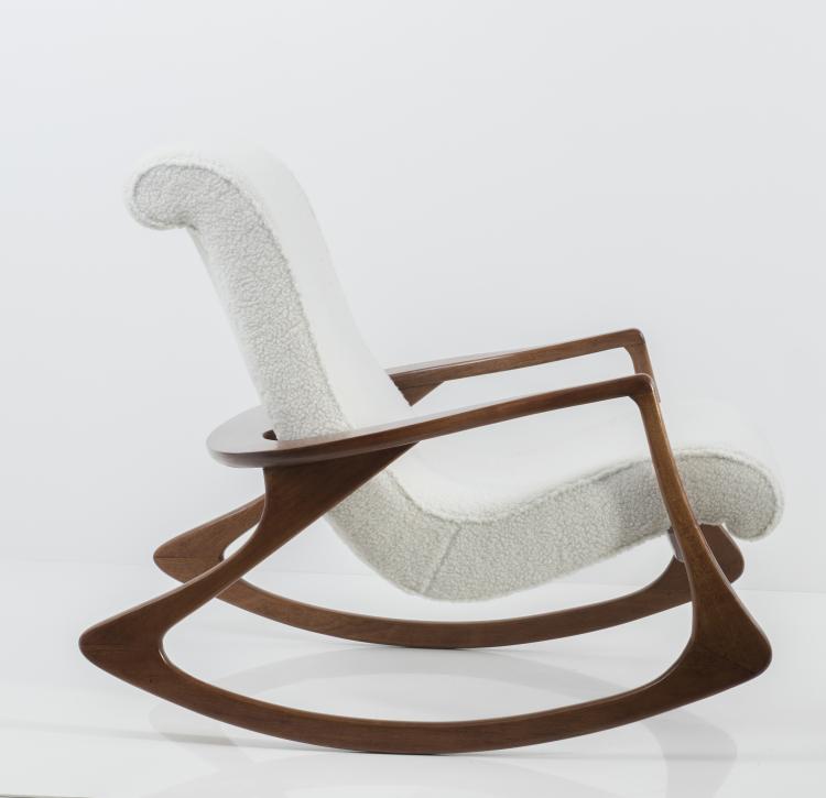 Bild 3 zu Objekt, Schaukelsessel mit Ottoman um 1955, Vladimir Kagan, Kagan Design Inc., New York, 137B 344