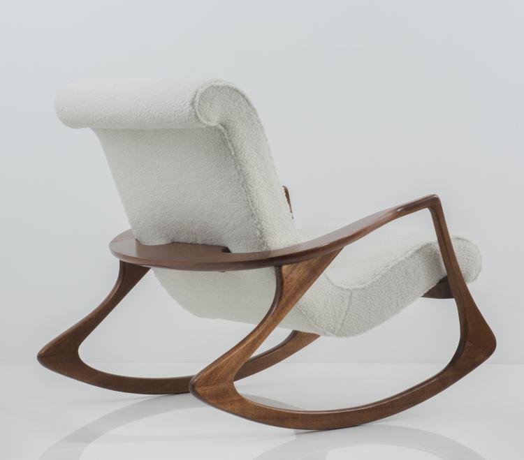 Bild 6 zu Objekt, Schaukelsessel mit Ottoman um 1955, Vladimir Kagan, Kagan Design Inc., New York, 137B 344