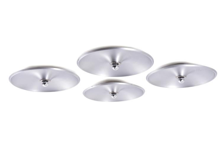 Hauptbild zu Objekt, Four wall- / ceiling lights '262 B' sconces, 1971, Gino Sarfatti, Arteluce, Mailand, 137B 489