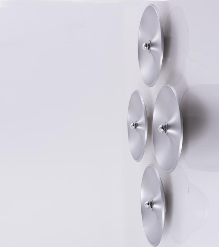 Bild 1 zu Objekt, Four wall- / ceiling lights '262 B' sconces, 1971, Gino Sarfatti, Arteluce, Mailand, 137B 489