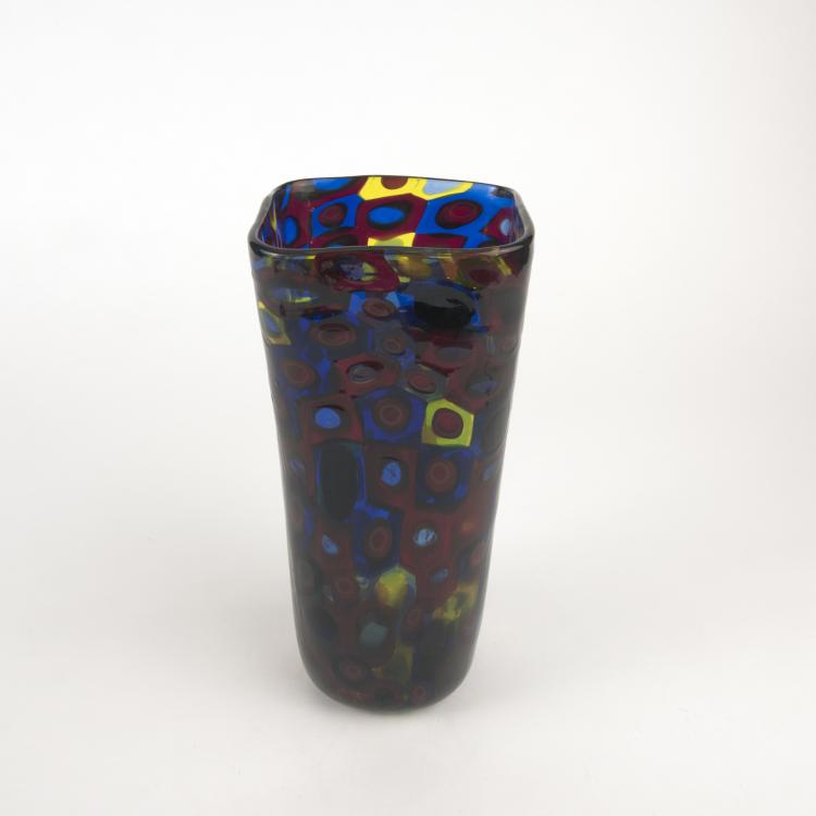 Bild 1 zu Objekt, Vase 'Murrine', um 1960, Anzolo Fuga, A.Ve.M., Murano, 137C 743