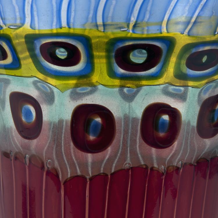 Bild 2 zu Objekt, 'Murrine' vase, 1958-68, Anzolo Fuga, A.Ve.M., Murano, 137C 740