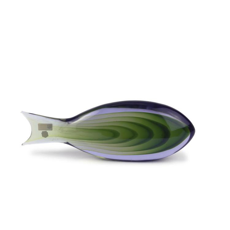 Hauptbild zu Objekt, Fisch, 1960er Jahre, Antonio Da Ros, Cenedese, Gino, Murano, 137C 749