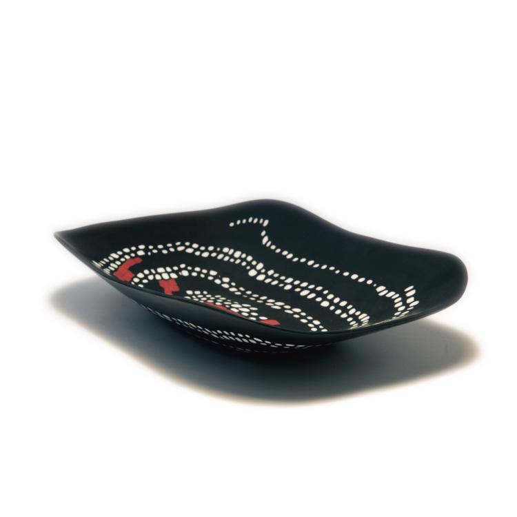 Hauptbild zu Objekt, 'Murrina del serpente' bowl, 1940, Carlo Scarpa, Venini & C., Murano, 140C 625