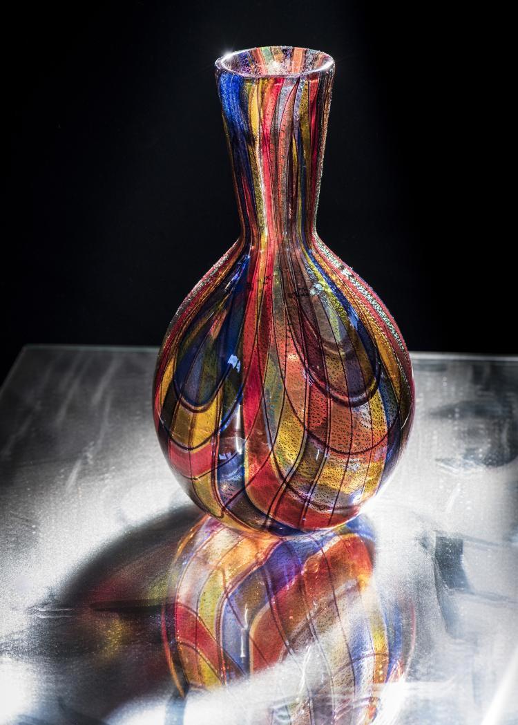 Bild 11 zu Objekt, Vase 'Oriente', um 1940, Ercole Barovier, Barovier & Toso, Murano, 137C 682