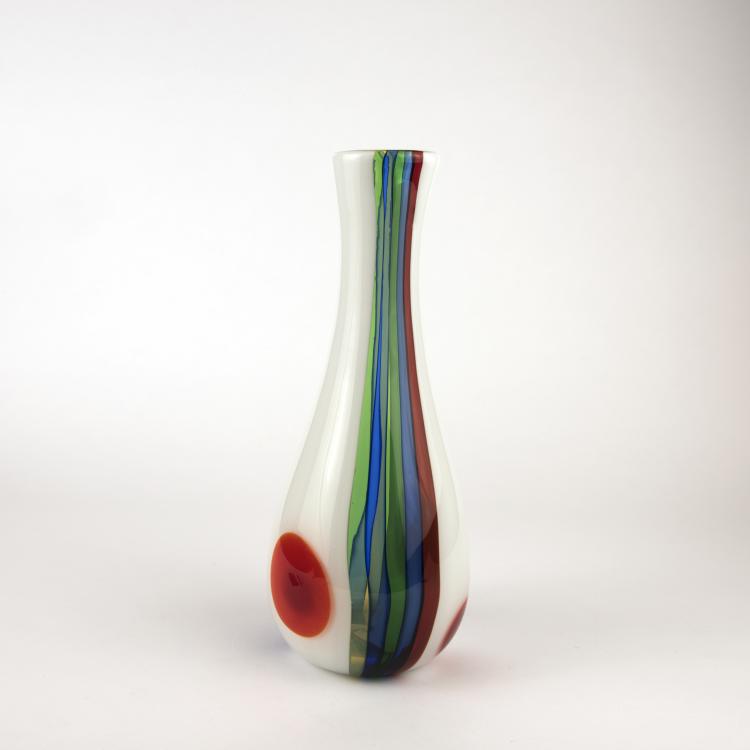 Bild 1 zu Objekt, 'Macchie' vase, c1955, Anzolo Fuga, A.Ve.M., Murano, 137C 736
