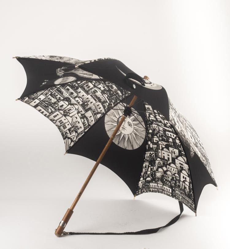 Bild 1 zu Objekt, Schirm, 1990er Jahre, Barnaba Fornasetti, Colette della Vedova (Novara), Fornasetti, Mailand, 137B 542