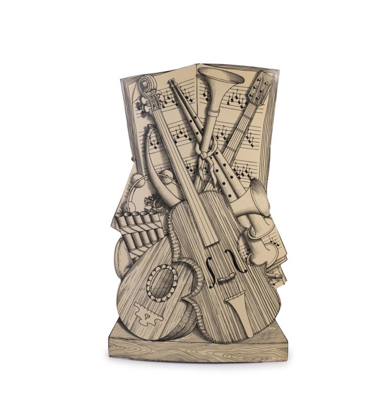 Hauptbild zu Objekt, Schirmst&auml;nder 'Strumenti Musicali', 1950/60er Jahre , Piero Fornasetti, Fornasetti, Mailand, 137B 526