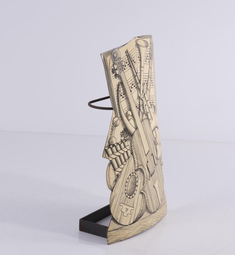 Bild 1 zu Objekt, Schirmst&auml;nder 'Strumenti Musicali', 1950/60er Jahre , Piero Fornasetti, Fornasetti, Mailand, 137B 526