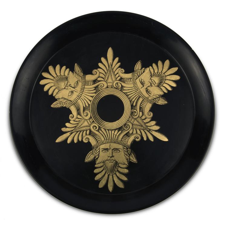 Hauptbild zu Objekt, 'Tre Volti' tray, 1960s, Piero Fornasetti, Fornasetti, Mailand, 137B 540