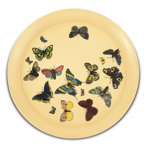 'Farfalle bianco' tray, 1950/60s