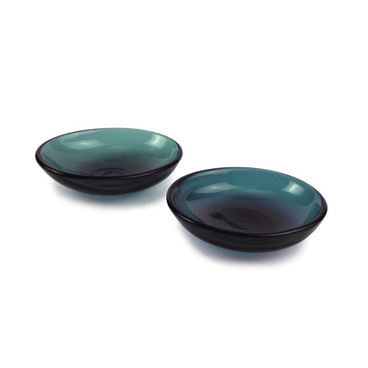 Hauptbild zu Objekt, Two bowls, c1935, Carlo Scarpa, Venini & C., Murano, 137C 619