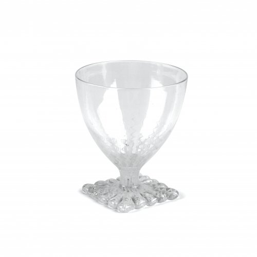 'Cristallo e filigrana' wine glass, c1933