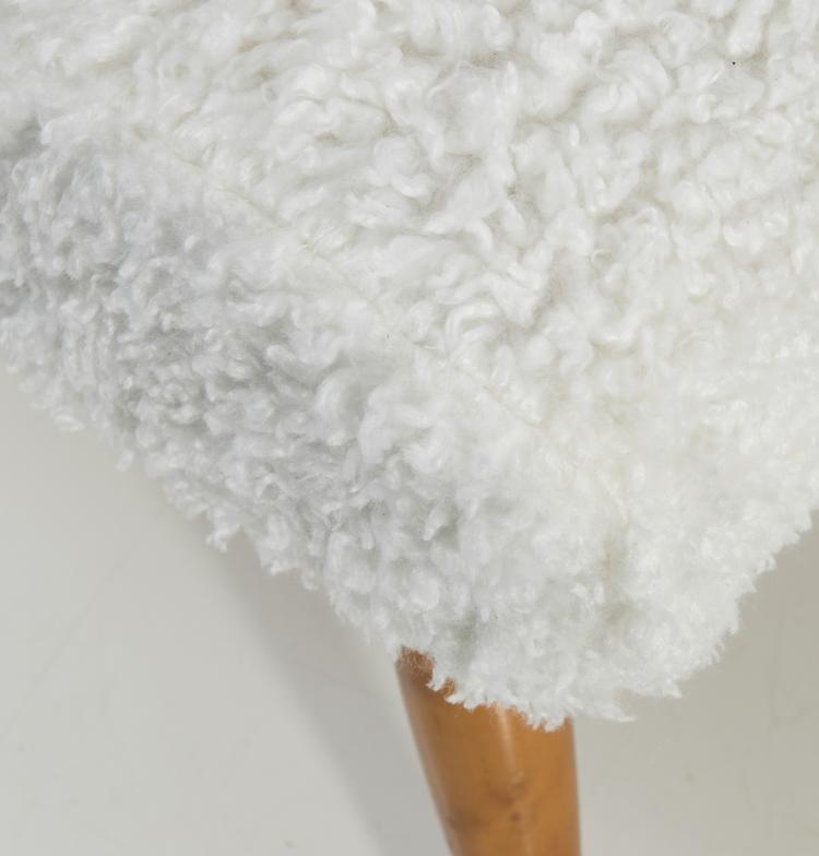 Bild 3 zu Objekt, Sessel mit Ottoman, um 1955, Skandinavien, 137A 63