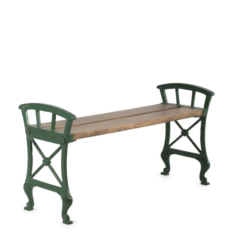 Hauptbild zu Objekt, 'Parkb&auml;nk No. 2', c1922, Folke Bensow, N&auml;fveqvarns Bruk, Schweden, 137A 4