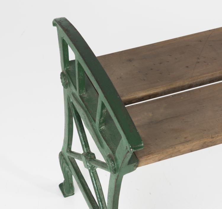 Bild 1 zu Objekt, 'Parkb&auml;nk No. 2', c1922, Folke Bensow, N&auml;fveqvarns Bruk, Schweden, 137A 4