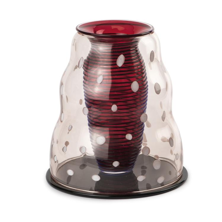 Hauptbild zu Objekt, 'Micel' vase from the 'Cinque Vasi' series, 1991, Marco Zanini, Venini & C., Murano, 137B 372