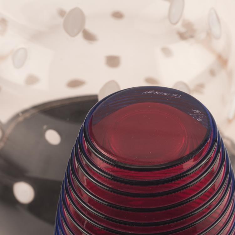 Bild 4 zu Objekt, 'Micel' vase from the 'Cinque Vasi' series, 1991, Marco Zanini, Venini & C., Murano, 137B 372