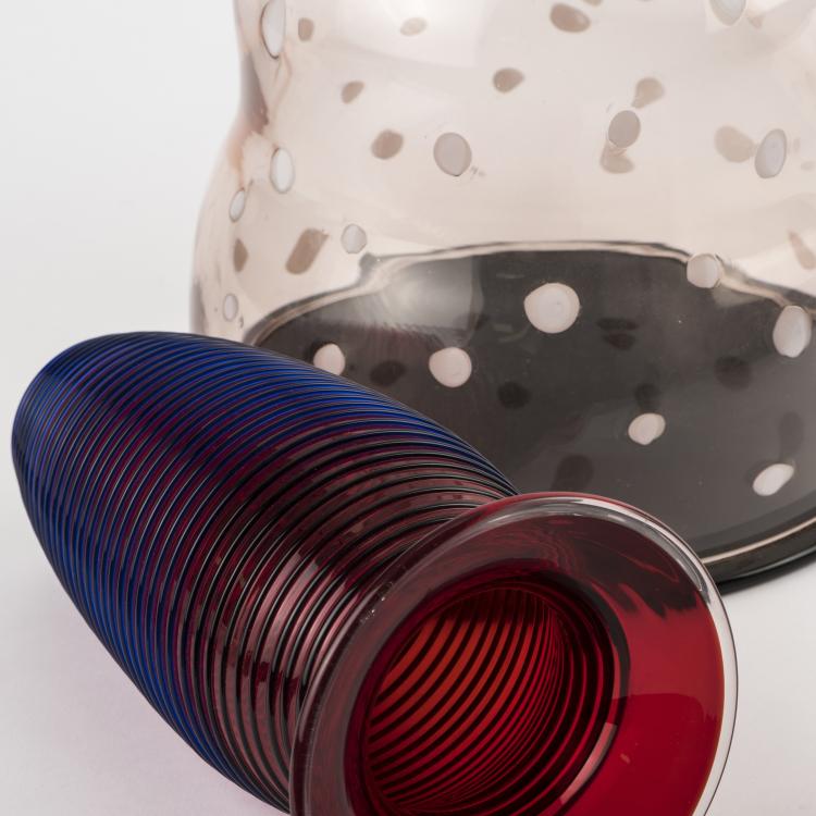 Bild 5 zu Objekt, 'Micel' vase from the 'Cinque Vasi' series, 1991, Marco Zanini, Venini & C., Murano, 137B 372