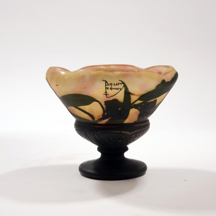Bild 1 zu Objekt, 'Eucalyptus' goblet, 1913, Daum Fr&egrave;res, Nancy, 138B 164