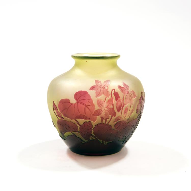 Bild 1 zu Objekt, Vase 'Violettes', 1908-14, Gall&eacute;, Etablissements, Nancy, 138B 223