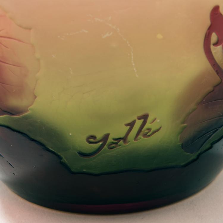 Bild 2 zu Objekt, Vase 'Violettes', 1908-14, Gall&eacute;, Etablissements, Nancy, 138B 223