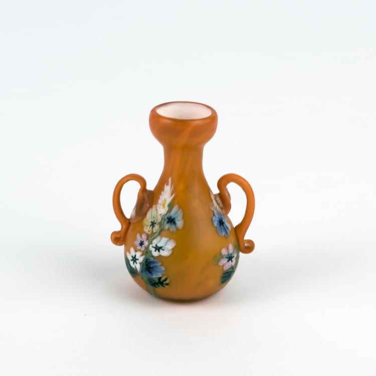 Bild 1 zu Objekt, Henkelvase 'Floreale', 1910-14, Toso, Fratelli, Murano, 137C 753