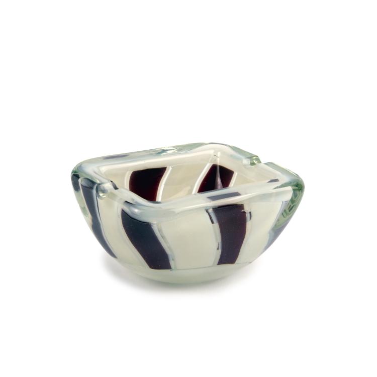Hauptbild zu Objekt, 'Pezzati' ashtray, c1956, Ercole Barovier, Barovier & Toso, Murano, 137C 692