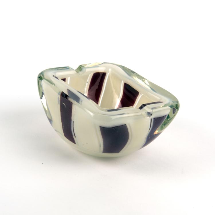 Bild 1 zu Objekt, 'Pezzati' ashtray, c1956, Ercole Barovier, Barovier & Toso, Murano, 137C 692