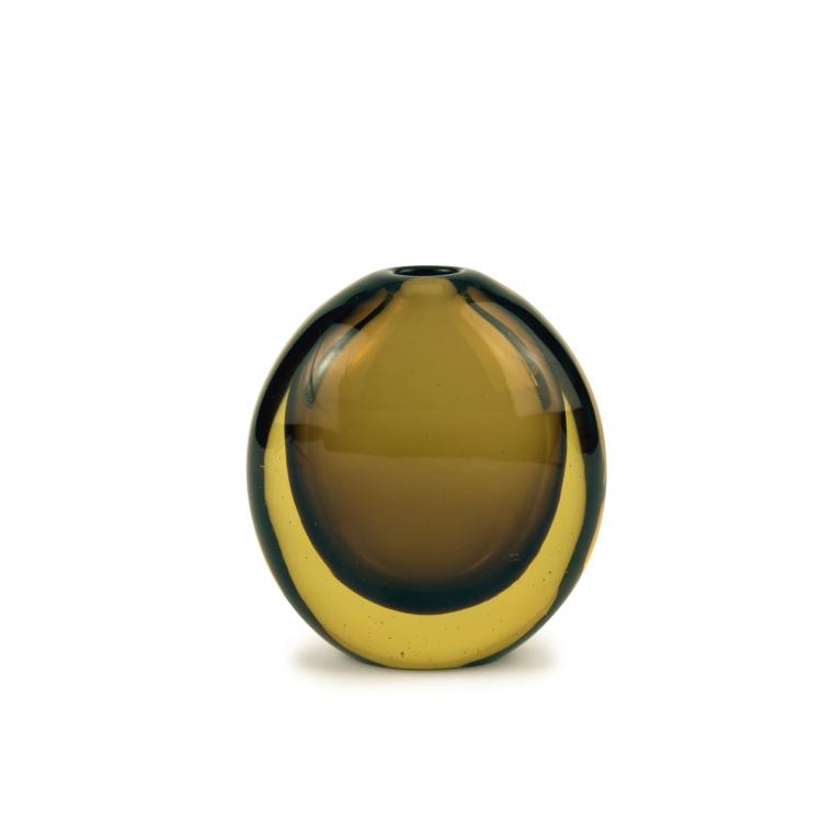 Hauptbild zu Objekt, Vase 'Sommerso', 1957, Flavio Poli, Seguso Vetri d'Arte, Murano, 137C 726