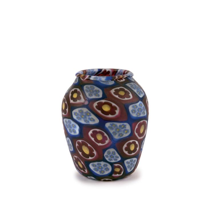 Hauptbild zu Objekt, Vase 'Millefiori', um 1910, Toso, Fratelli, Murano, 137C 755