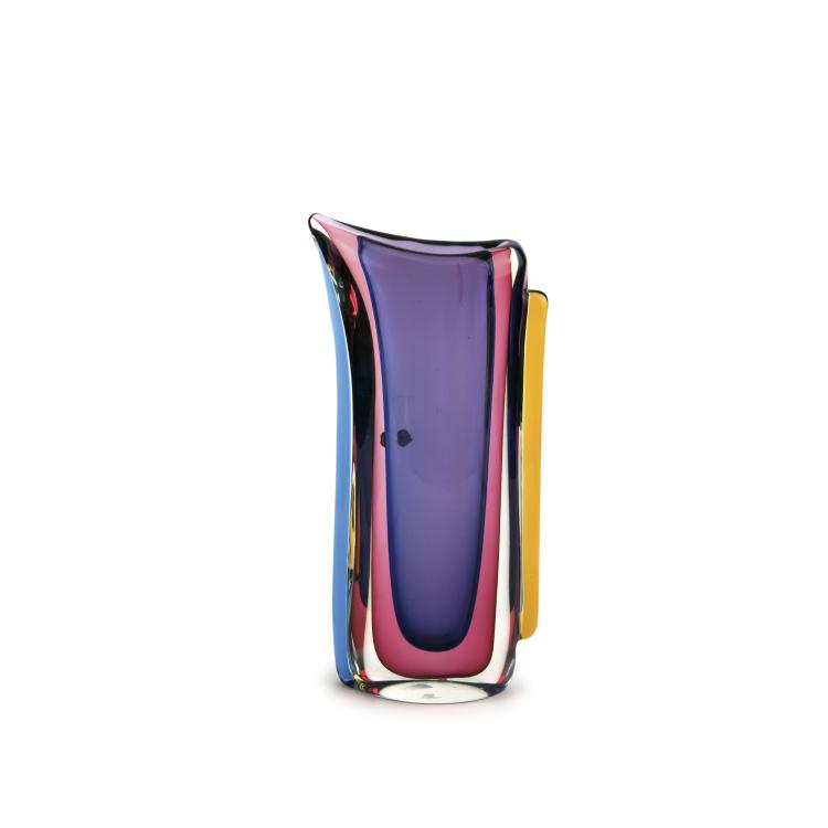 Hauptbild zu Objekt, Vase 'Sommerso', 1960er Jahre, Murano, 137C 777