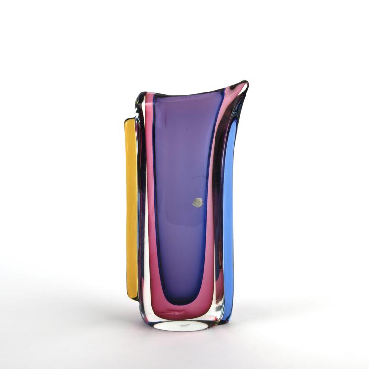 Bild 1 zu Objekt, Vase 'Sommerso', 1960er Jahre, Murano, 137C 777