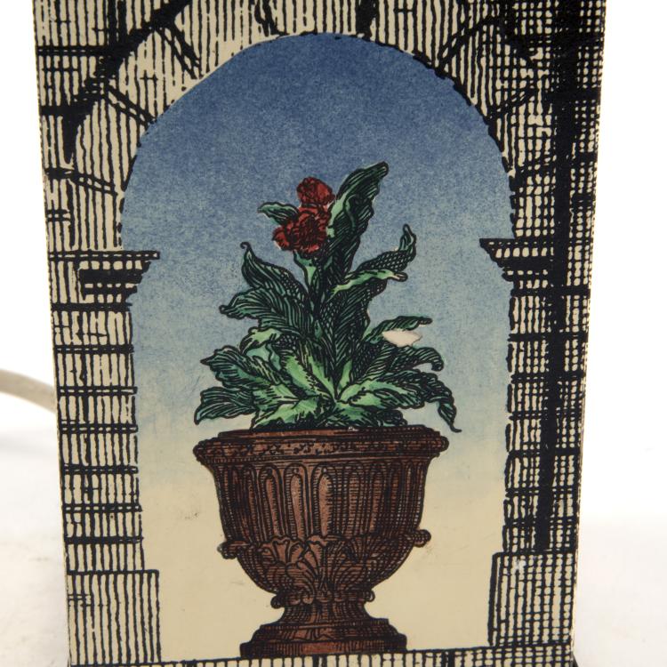 Bild 4 zu Objekt, Tischleuchte 'Acquedotto con vasi', 1950/60er Jahre, Piero Fornasetti, Fornasetti, Mailand, 137B 537