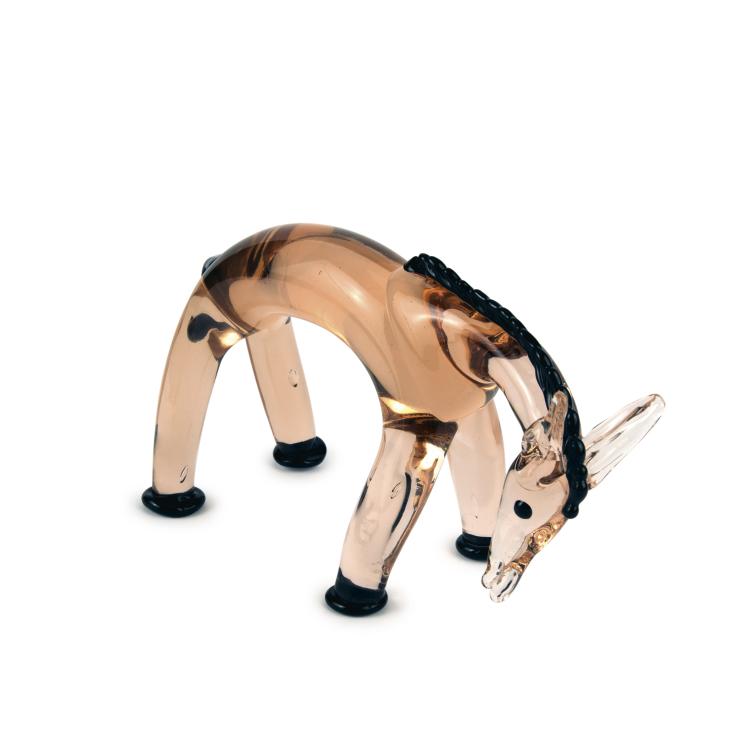 Hauptbild zu Objekt, Esel, um 1928, Ercole Barovier, Barovier Seguso & Ferro, Murano, 137C 672