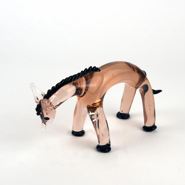 Bild 1 zu Objekt, Esel, um 1928, Ercole Barovier, Barovier Seguso & Ferro, Murano, 137C 672
