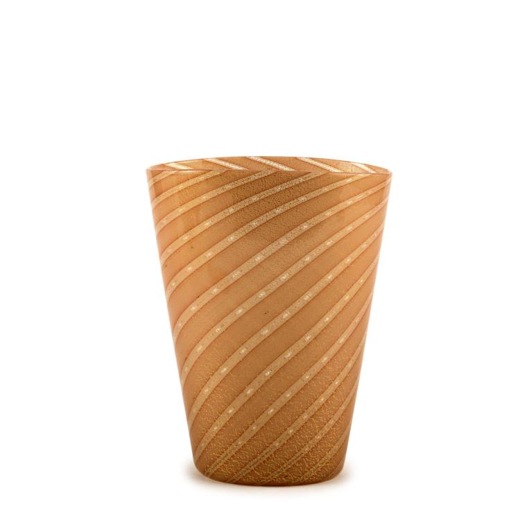 Hauptbild zu Objekt, 'A fasce' vase, c1948, Flavio Poli, Seguso Vetri d'Arte, Murano, 137C 732