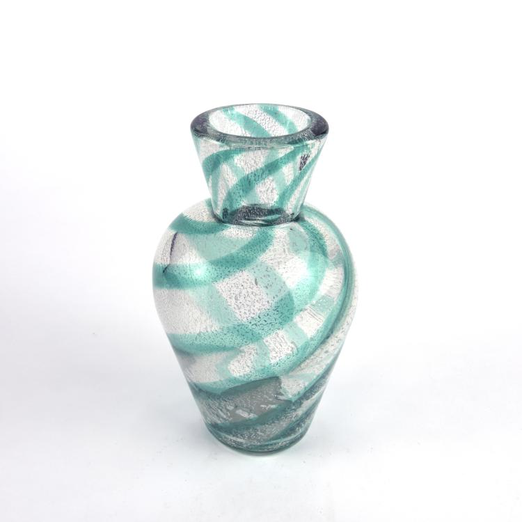 Bild 1 zu Objekt, Vase 'A fasce ritorte', um 1942, Flavio Poli, Seguso Vetri d'Arte, Murano, 137C 720