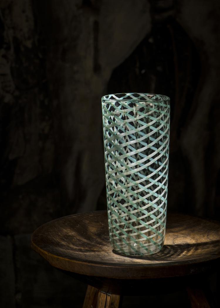 Bild 1 zu Objekt, 'Scozzese' vase, 1953-57, Fulvio Bianconi, Venini & C., Murano, 137C 643