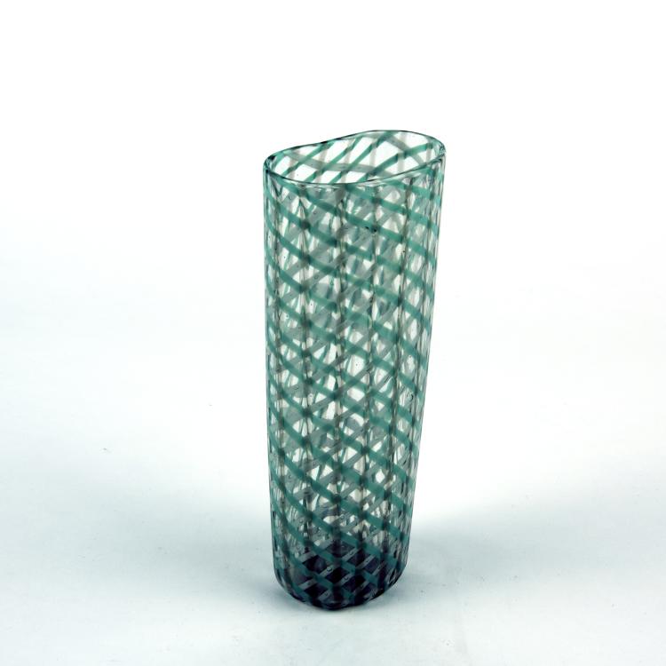 Bild 4 zu Objekt, 'Scozzese' vase, 1953-57, Fulvio Bianconi, Venini & C., Murano, 137C 643