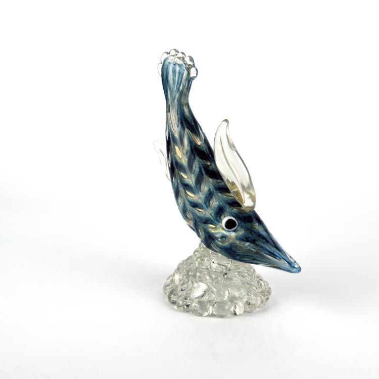 Bild 1 zu Objekt, 'Graffito barbarico' fish, 1969, Ercole Barovier, Barovier & Toso, Murano, 137C 701