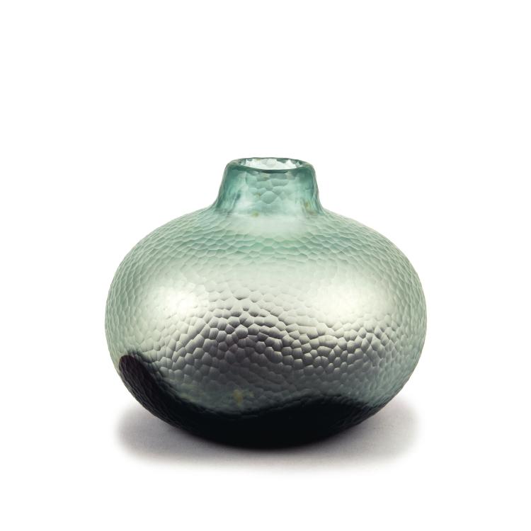 Hauptbild zu Objekt, Vase 'Battuto bicolore', um 1940, Carlo Scarpa, Venini & C., Murano, 137C 625