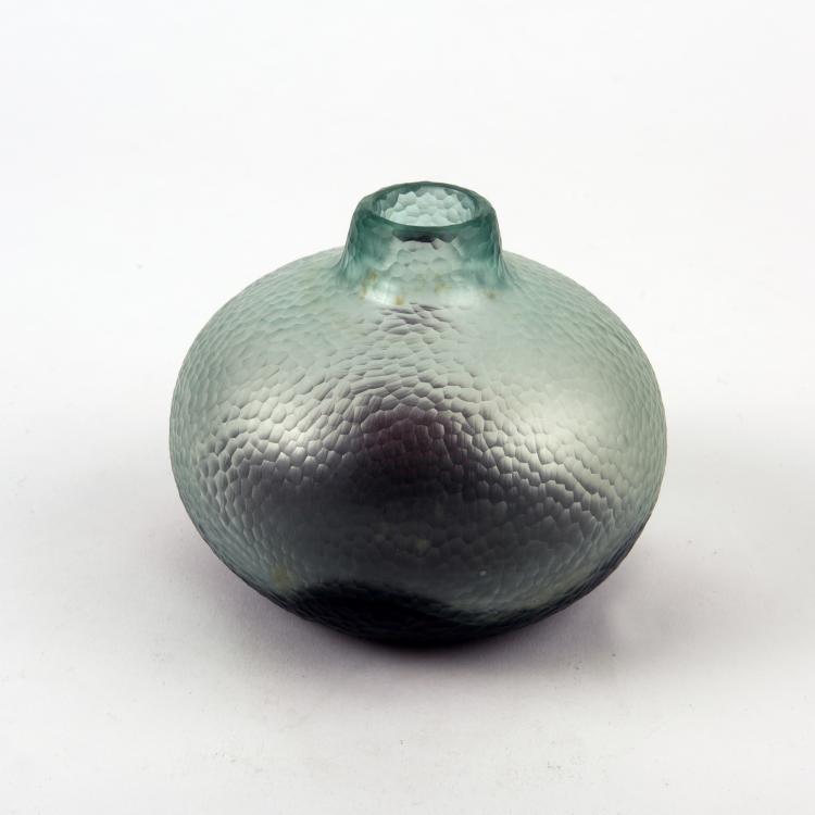 Bild 4 zu Objekt, Vase 'Battuto bicolore', um 1940, Carlo Scarpa, Venini & C., Murano, 137C 625