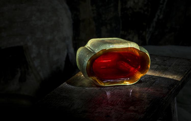 Bild 2 zu Objekt, 'Sommerso a bollicine' vase, c1934-36, Carlo Scarpa, Venini & C., Murano, 137C 613