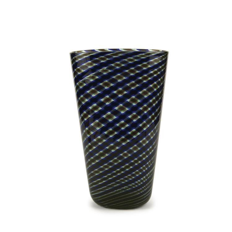 Hauptbild zu Objekt, Vase 'Spira aurata', um 1966, Ercole Barovier, Barovier & Toso, Murano, 137C 700