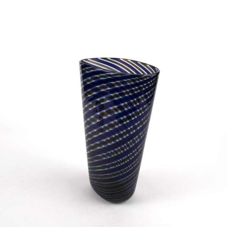 Bild 1 zu Objekt, Vase 'Spira aurata', um 1966, Ercole Barovier, Barovier & Toso, Murano, 137C 700
