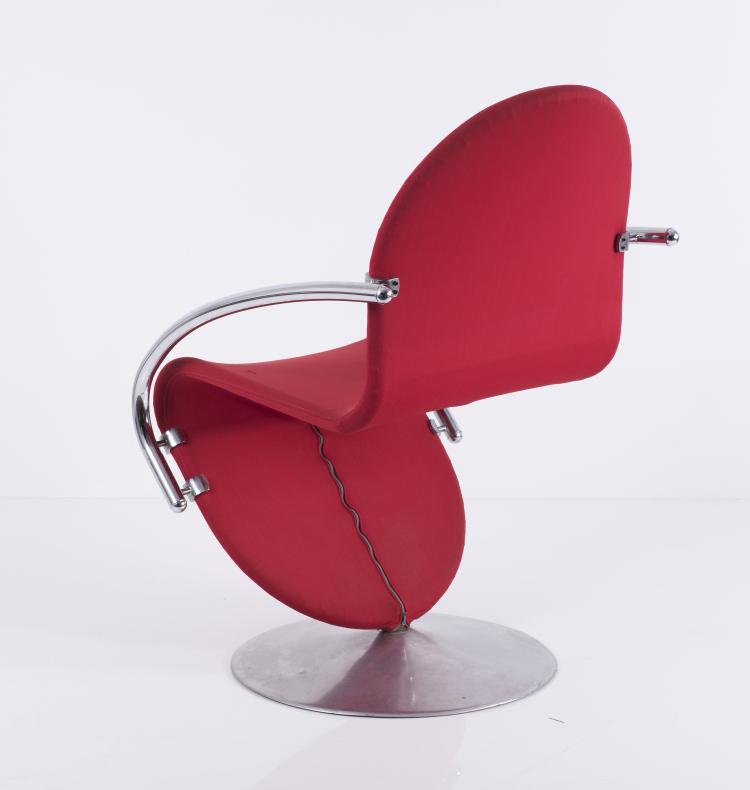 Bild 2 zu Objekt, Armlehnsessel '123', 1973/74, Verner Panton, Hansen, Fritz, Aller&oslash;d, 137A 200