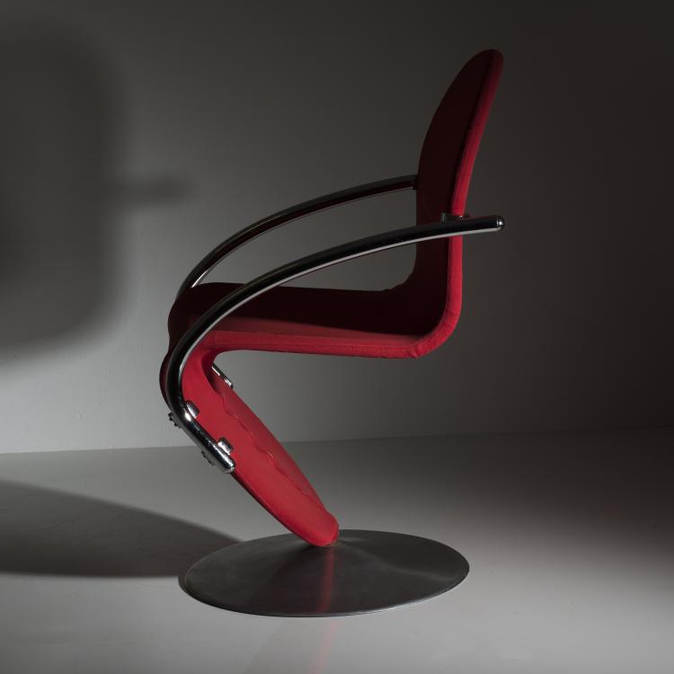 Bild 5 zu Objekt, Armlehnsessel '123', 1973/74, Verner Panton, Hansen, Fritz, Aller&oslash;d, 137A 200