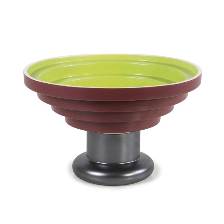 Hauptbild zu Objekt, Schale 'Alzata a Scalino' - '540', 1956, Ettore Sottsass, Bitossi, Montelupo, 137B 382